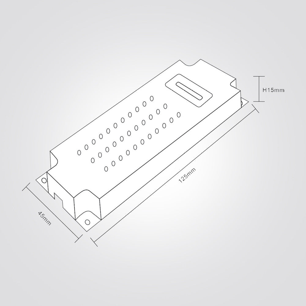 דרייבר מתאם לסרגל מודול ישר | 220V | 48W