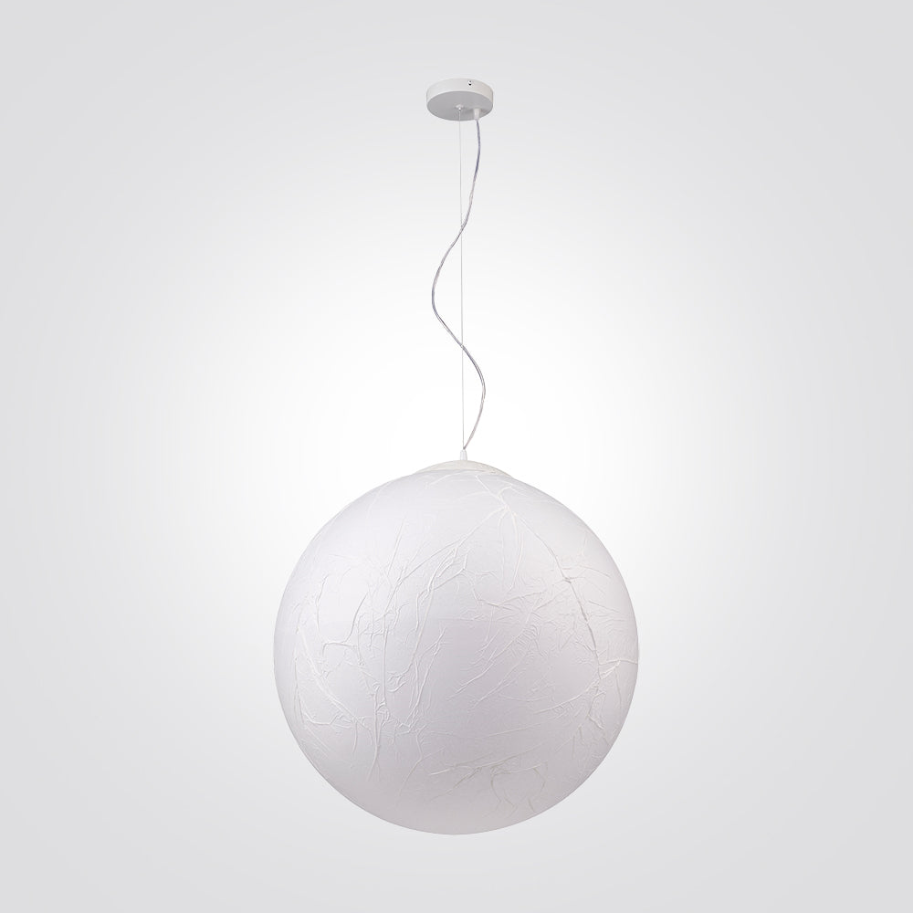 מנורת תלייה נייר אורז | דגם בראון