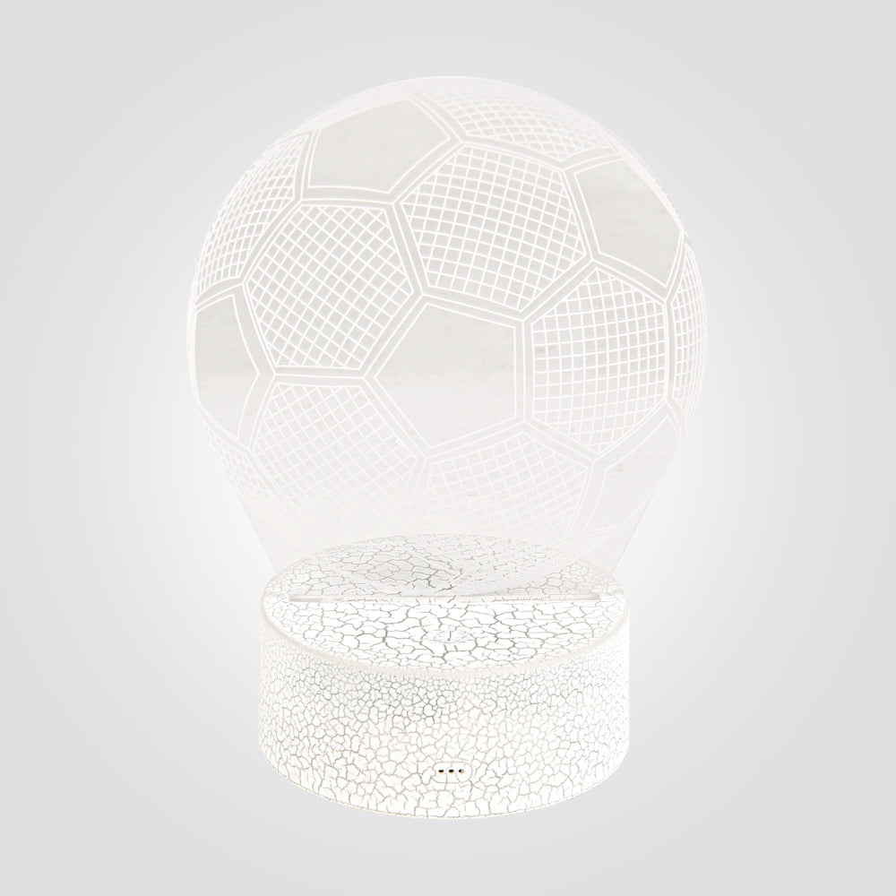 מנורת לילה כדורגל תלת-ממד Usb מתג טאצ דגם | A