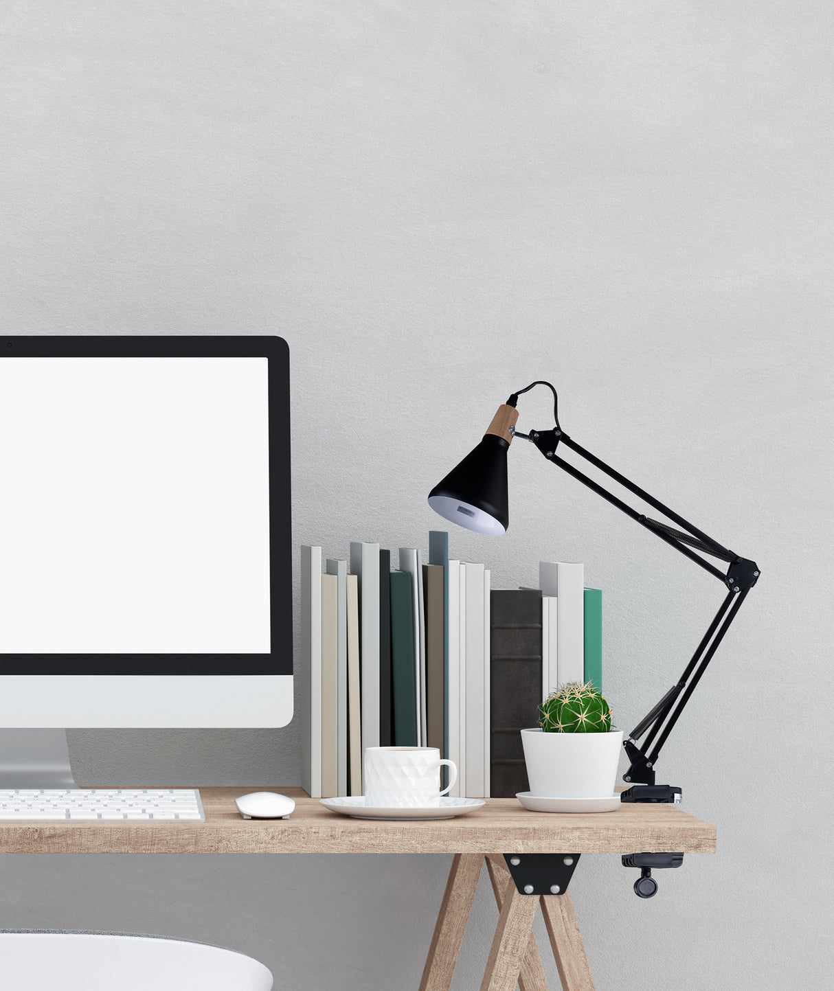 מנורת שולחן שרטוט דגם A שחור