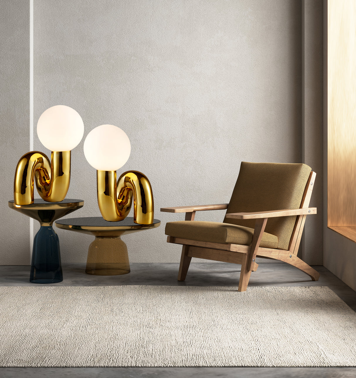 מנורת שולחן אנדריאה דגם| C