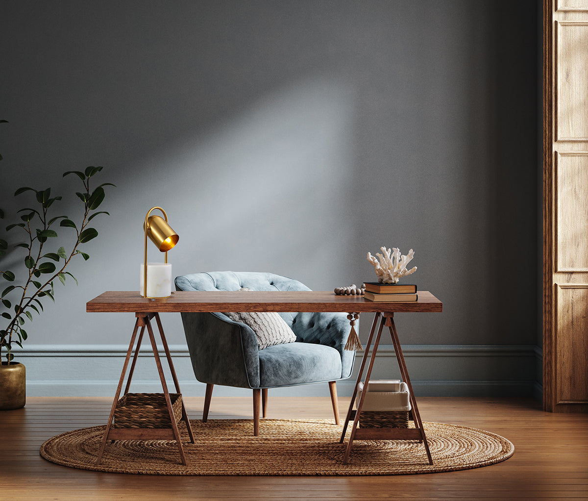 מנורת שולחן מקנזי דגם| A