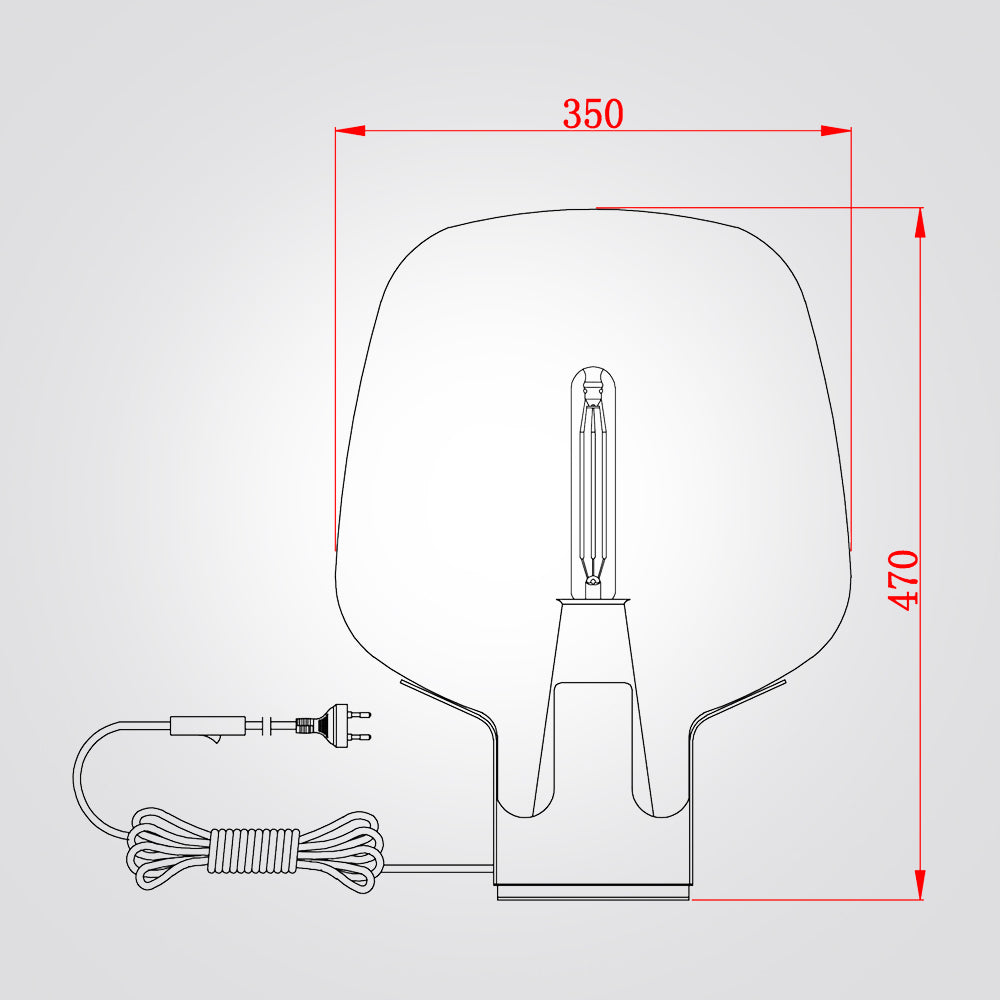 מנורת שולחן אורן דגם| M