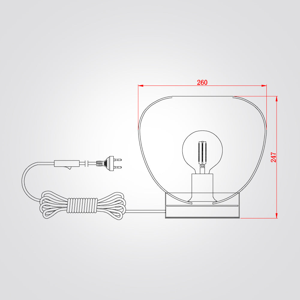 מנורת שולחן נחמי דגם| A