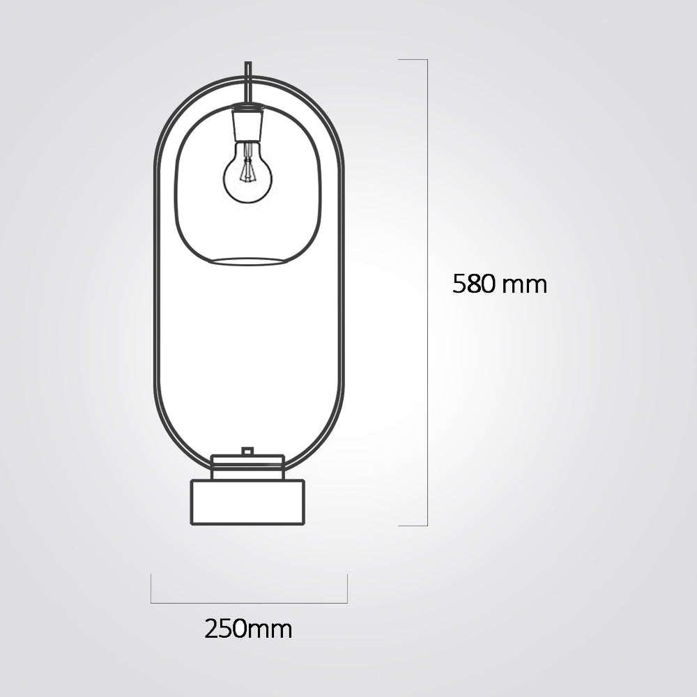 מנורת שולחן רמה דגם| A