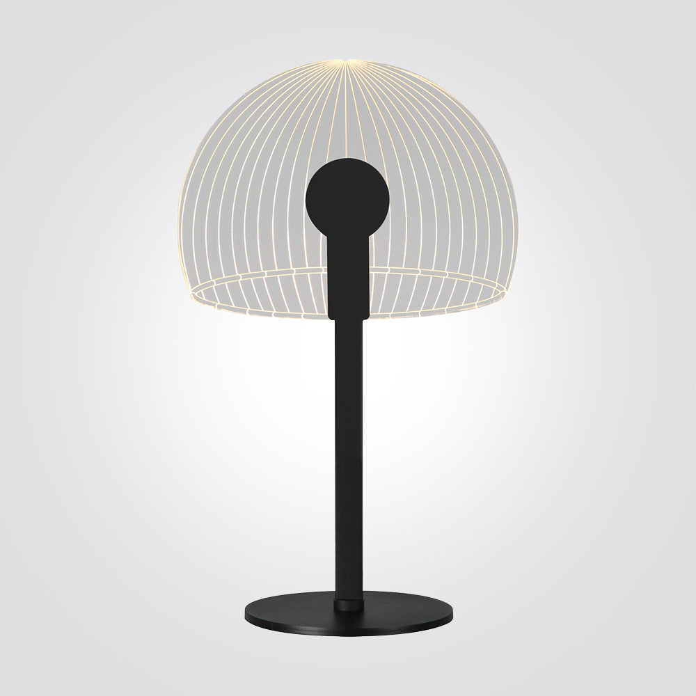 |מנורת שולחן יואל שחור דגם A