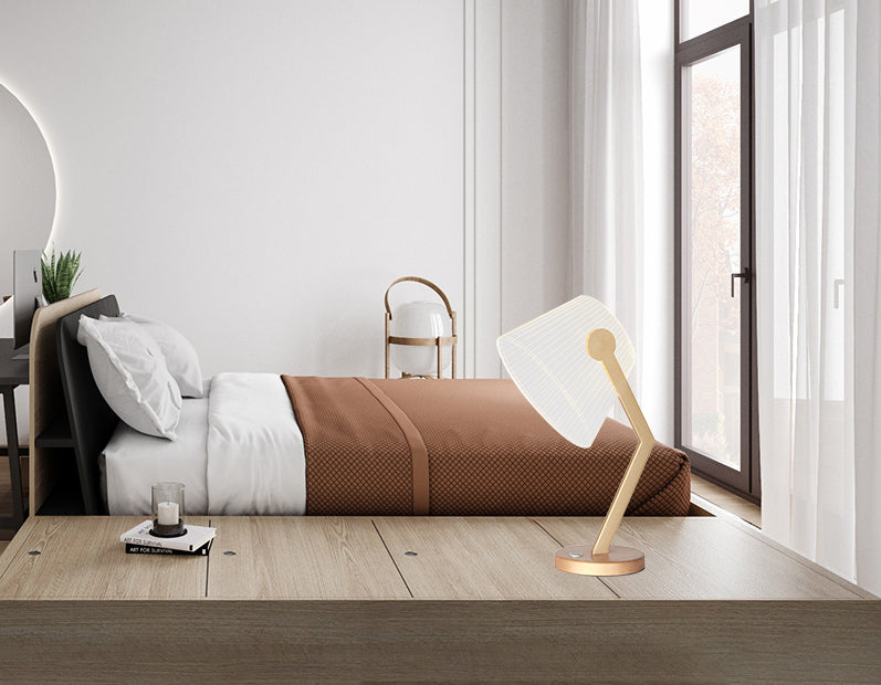 |מנורת שולחן הולוגרמה ירון פליז דגם A