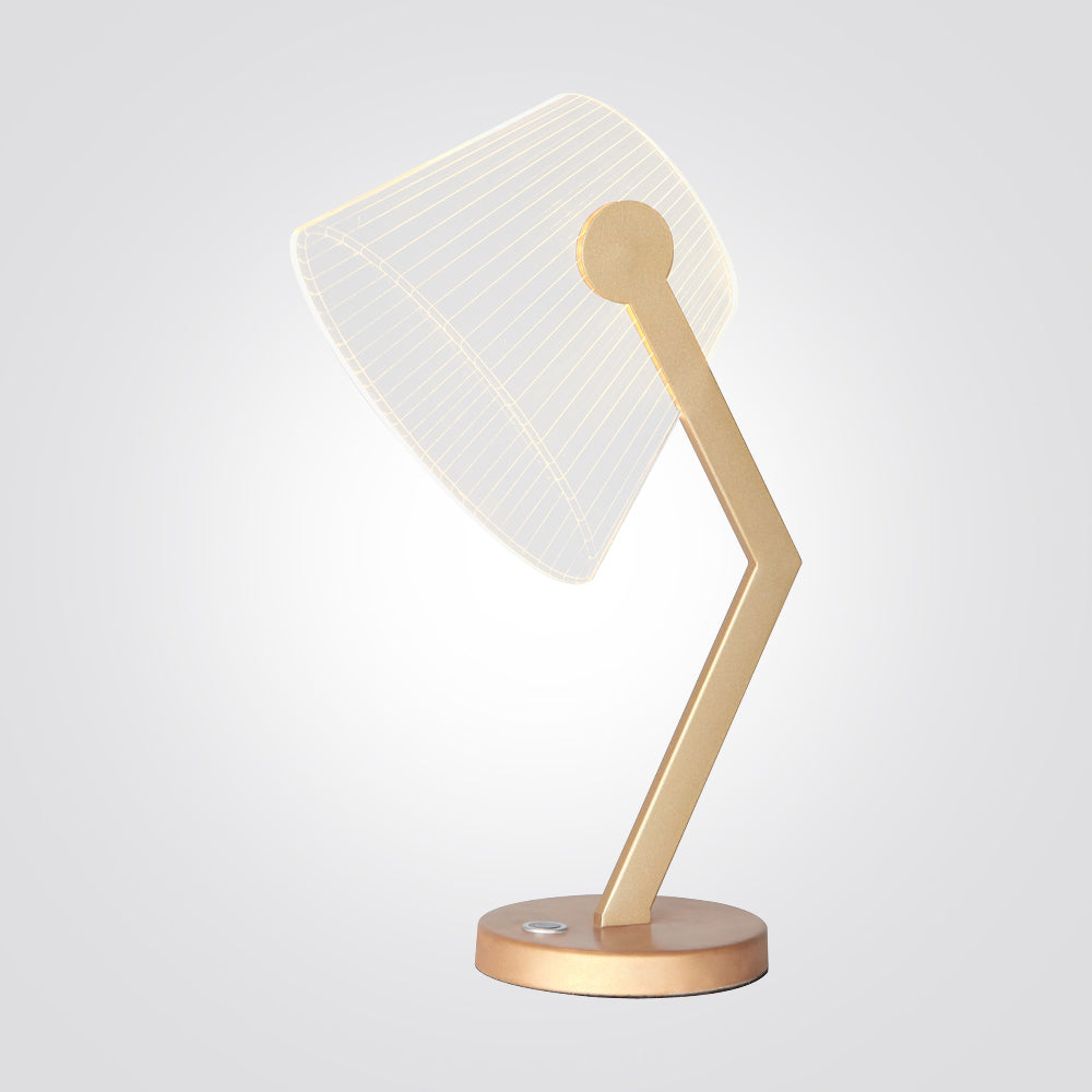 |מנורת שולחן הולוגרמה ירון פליז דגם A