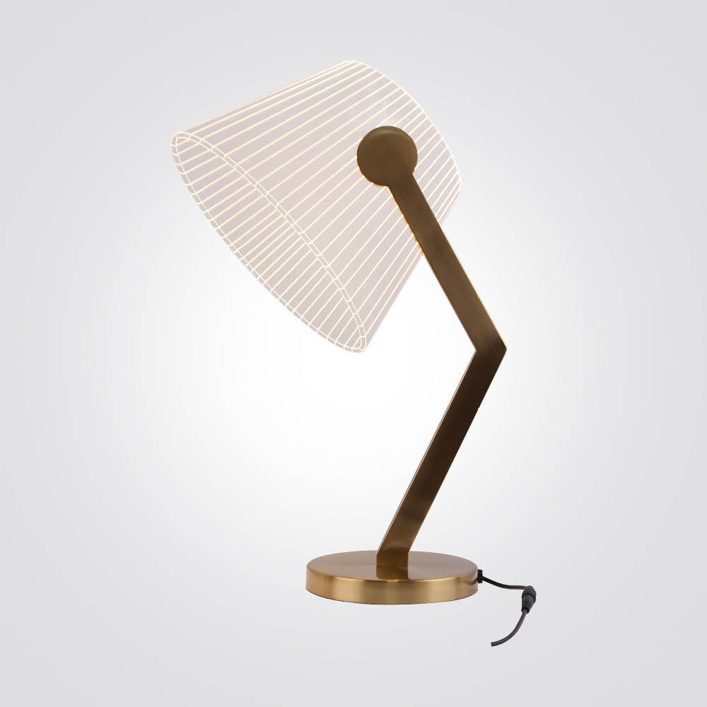 |מנורת שולחן הולוגרמה ירון פליז דגם A