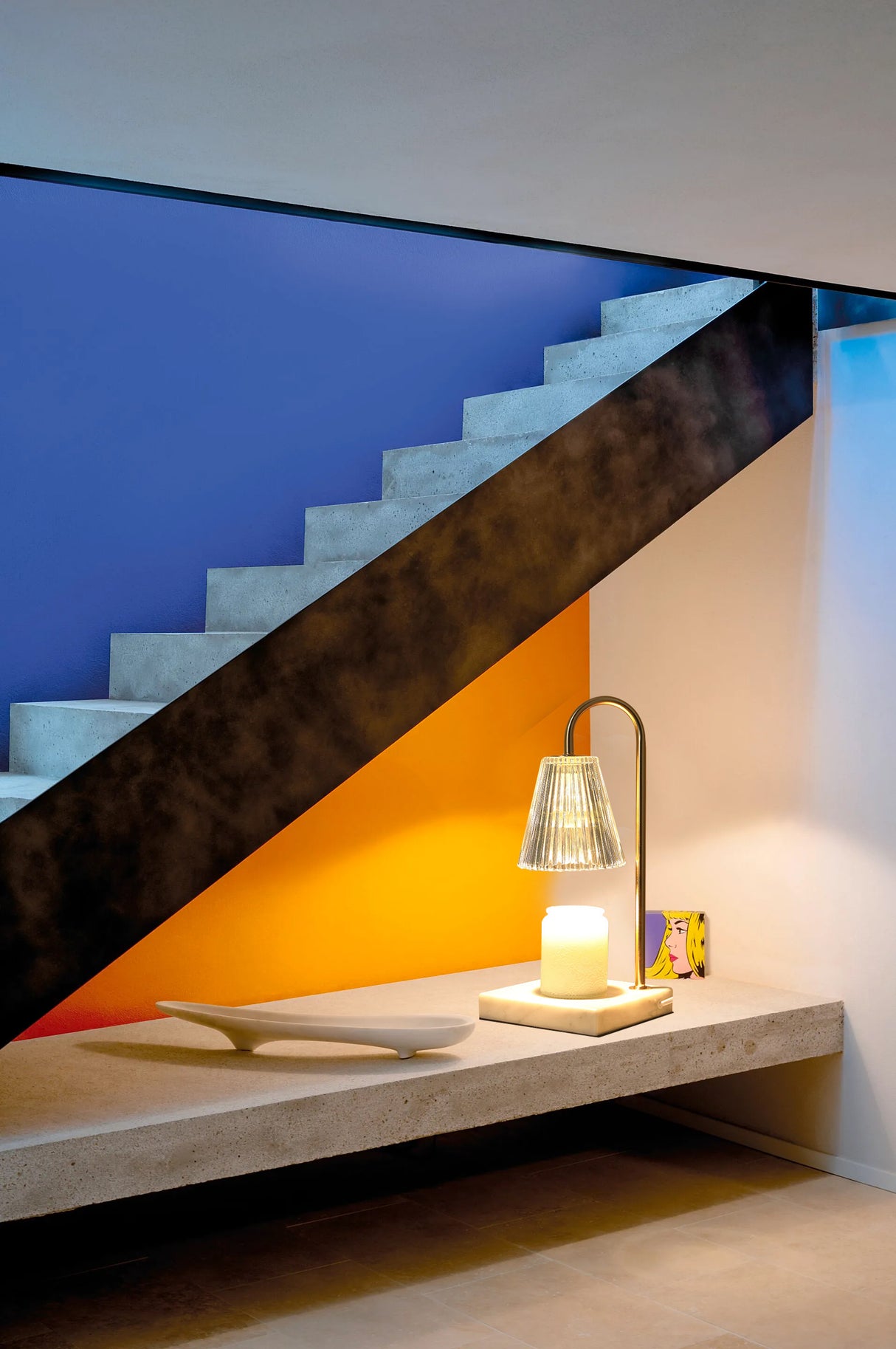 מנורת שולחן תמי חימום נרות ריחניים ללא להבה דגם| A