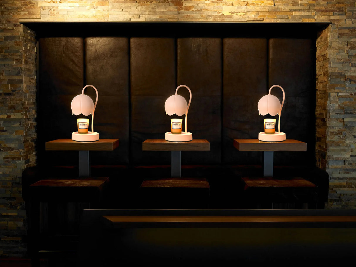 מנורת שולחן תמי חימום נרות ריחניים ללא להבה דגם| D