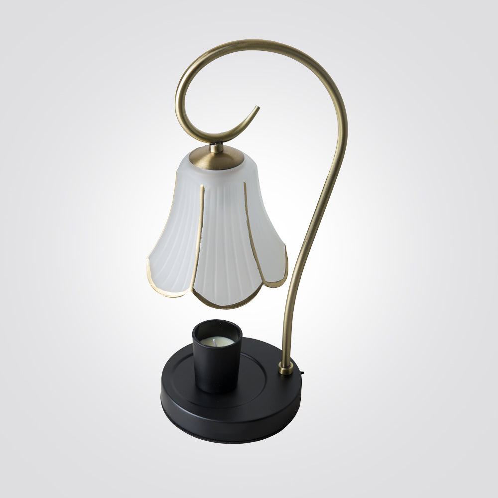 מנורת שולחן מילאנו חימום נרות ריחניים ללא להבה דגם| B