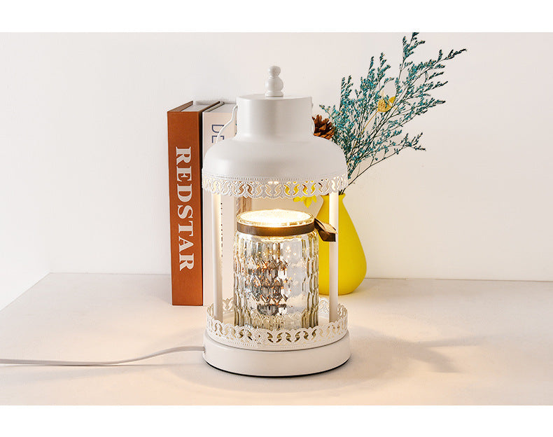 מנורת שולחן מילאנו חימום נרות ריחניים ללא להבה דגם| C