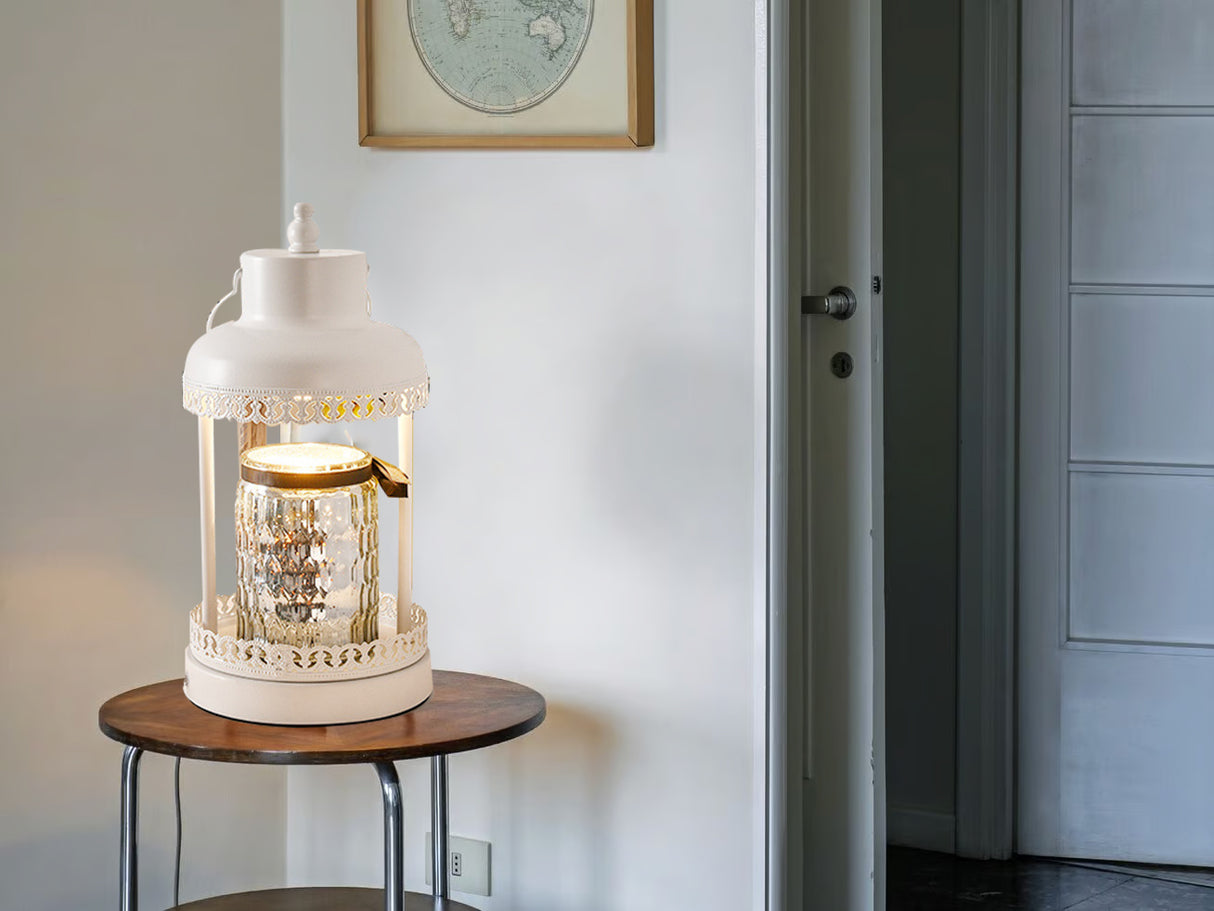 מנורת שולחן מילאנו חימום נרות ריחניים ללא להבה דגם| C