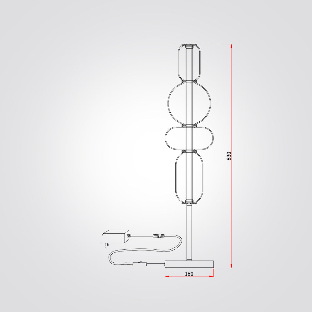 מנורת שולחן לוקה דגם| B