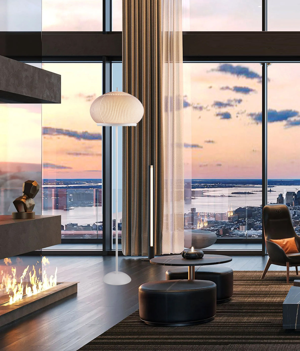 מנורת עמידה אלפונסו