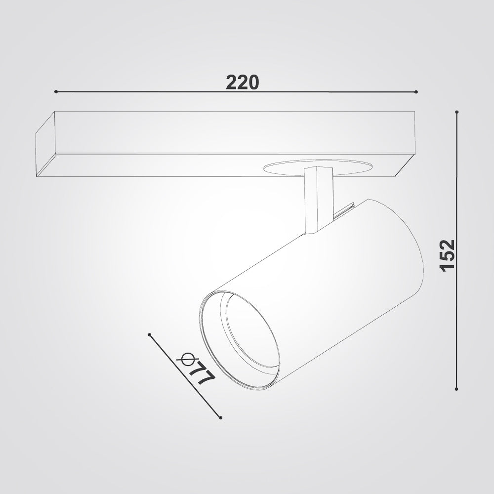 ספוט שלום לד לבן