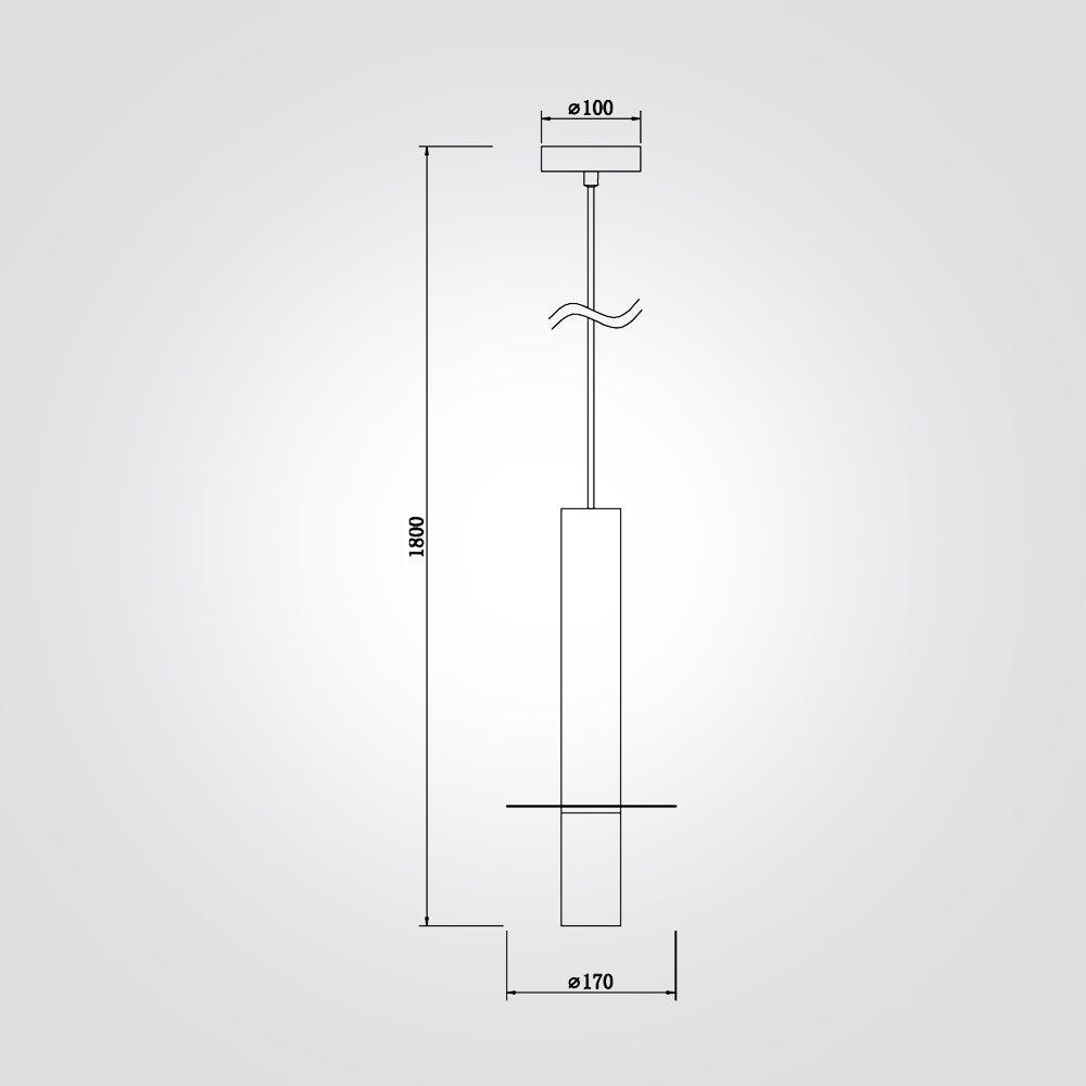 מנורת תלייה דון שיש | דגם A