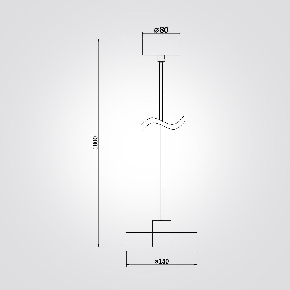 מנורת תלייה שמש Φ15| Φ25| Φ35|Φ50 CM