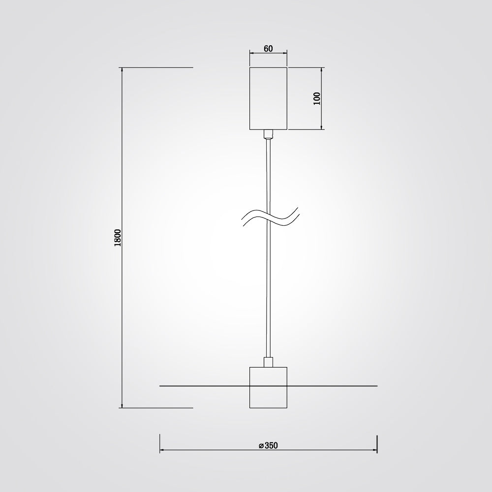 מנורת תלייה שמש Φ15| Φ25| Φ35|Φ50 CM