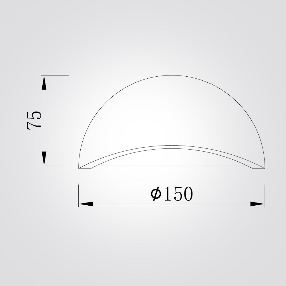 מנורת קיר ויקטור – טרוורטין טבעי | 7W | 3000K