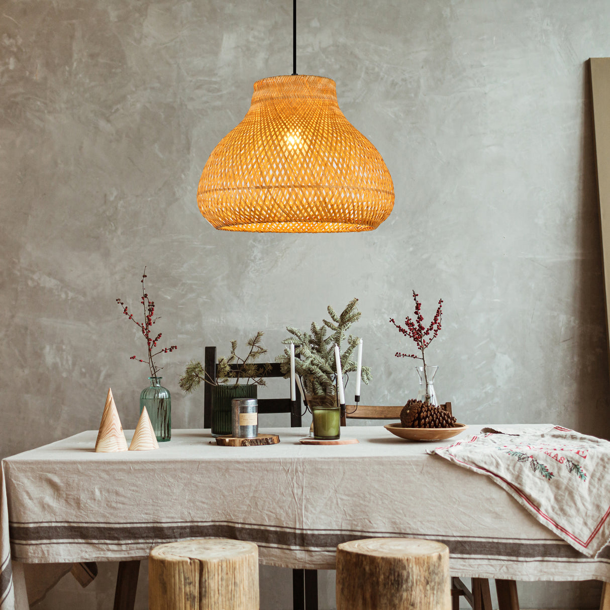 מנורת תלייה פאלג ראטן דגם| B