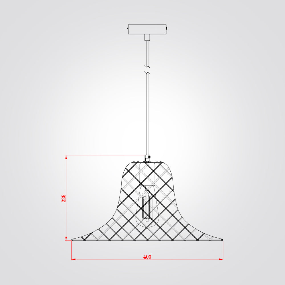 מנורת תלייה פאלג ראטן דגם| C