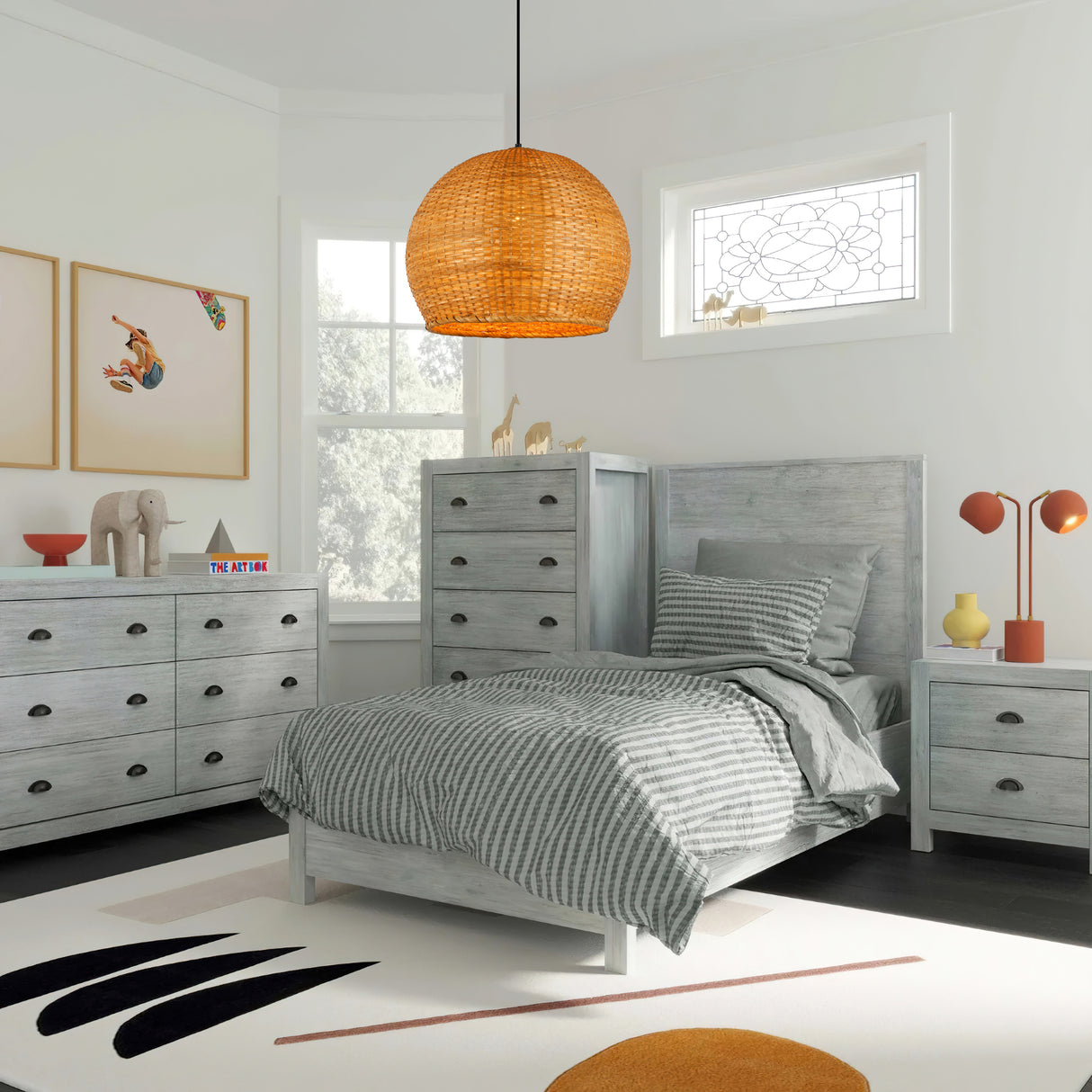 מנורת תלייה טוויסט ראטן דגם| C