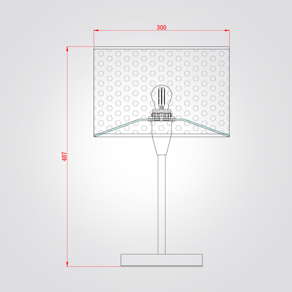 מנורת שולחן נעמת ראטן