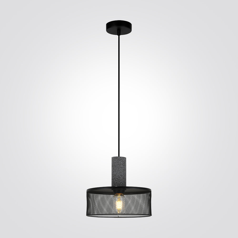 מנורת תלייה מתכת רשת ספירה דגם| C