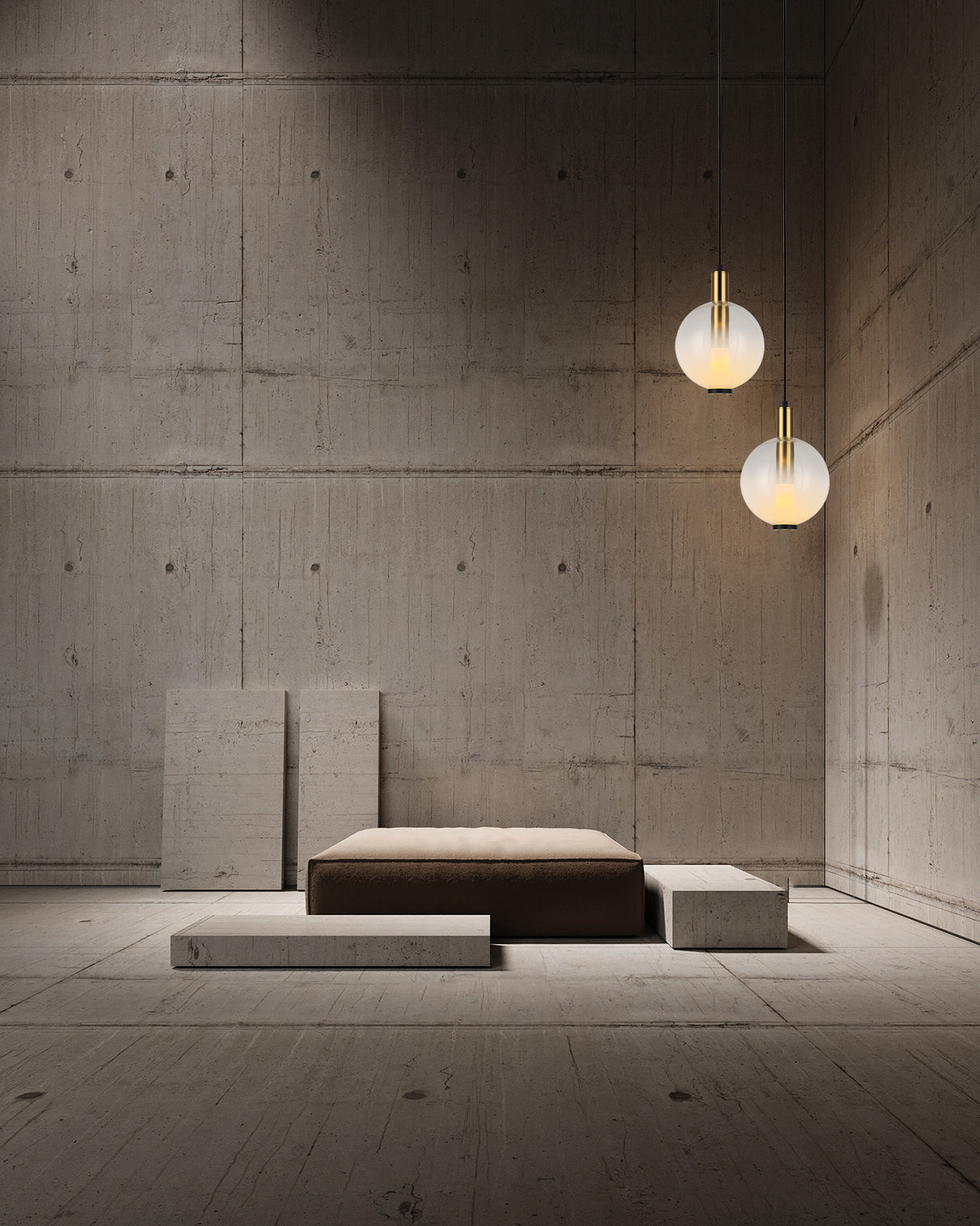 מנורת תלייה גילי פליז| Φ200|Φ280 mm