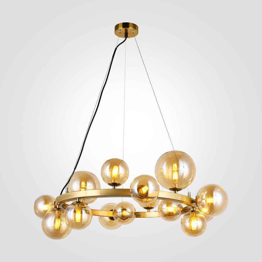 מנורת תלייה גפן זהב