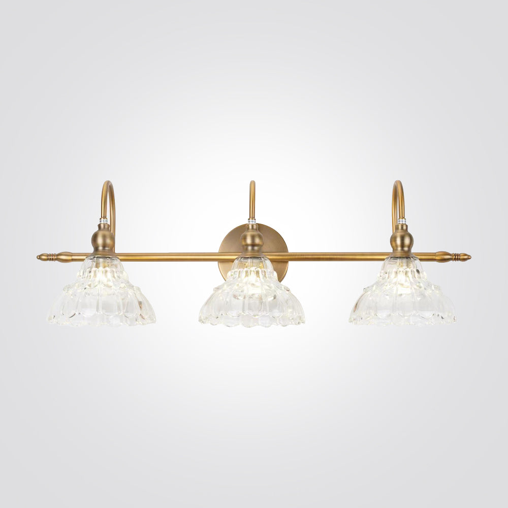 מנורת קיר טל פליז שלישייה