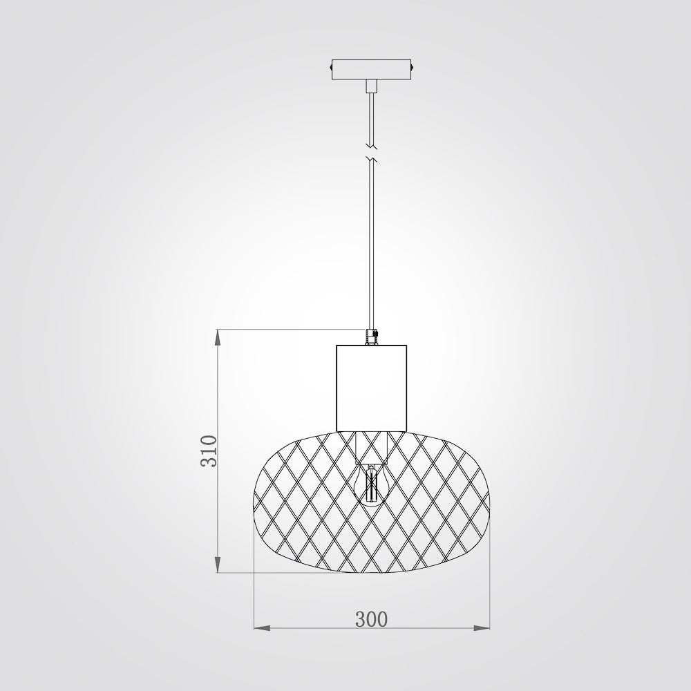 מנורת תלייה סופיה דגם| A