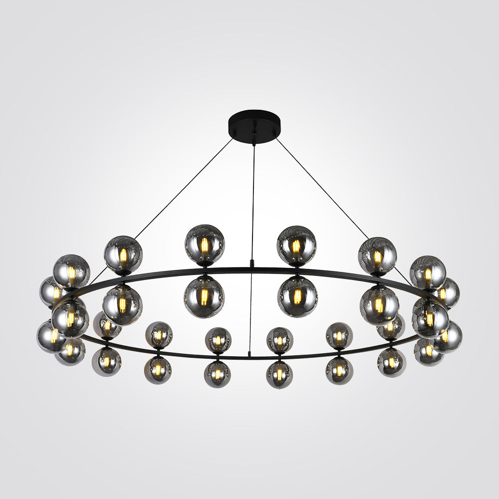 מנורת תלייה רומן| שחור