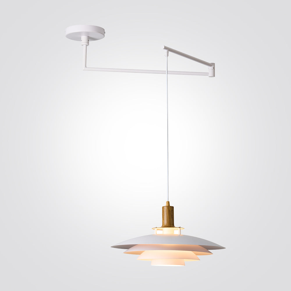 מנורות תלייה שקד זרוע מתכווננת דגם| B