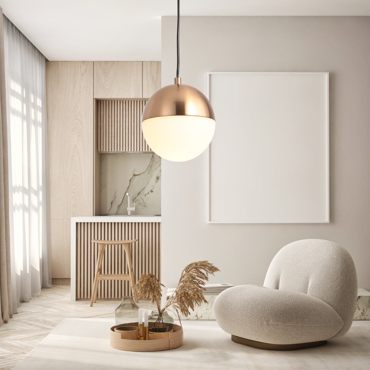 מנורת תלייה ראני פליז לד Φ15| Φ20| Φ25 |Φ35 CM