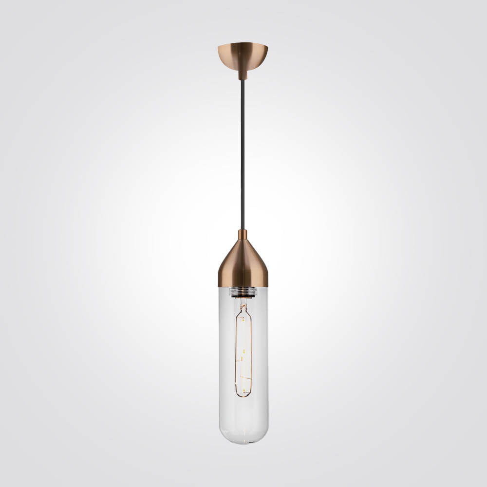 מנורת תלייה סקוט שחור| פליז| כרום