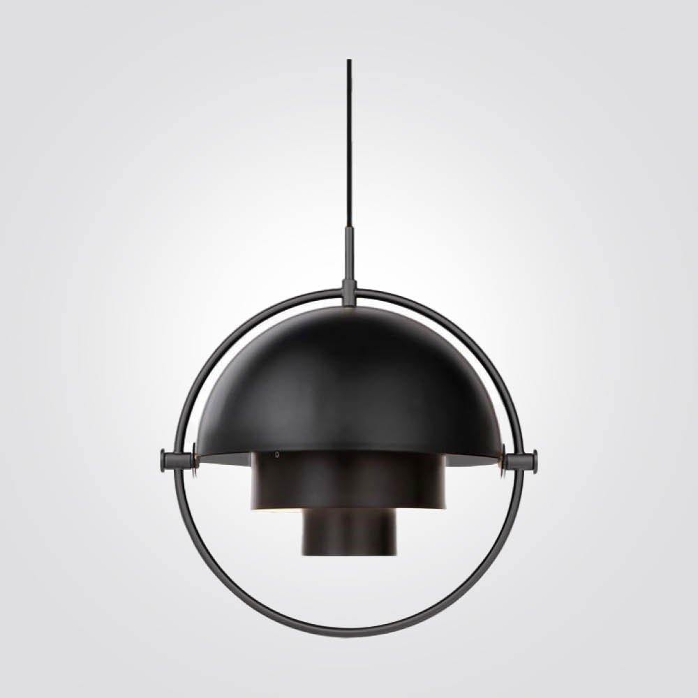 מנורת תלייה מרינה ג'ונס שחור| לבן