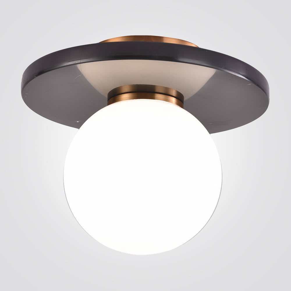 צמוד תקרה שיש שחור סמית קוטר Φ20| Φ30 CM