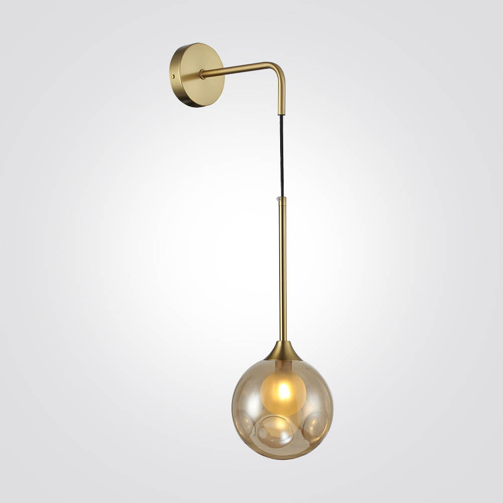 מנורת קיר אנדריק זהב