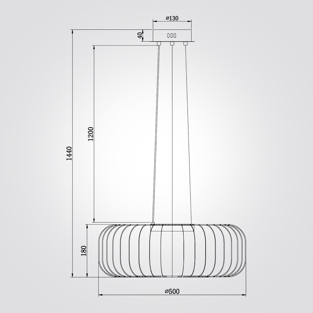 מנורת תלייה נרסיסו לד דגם| B