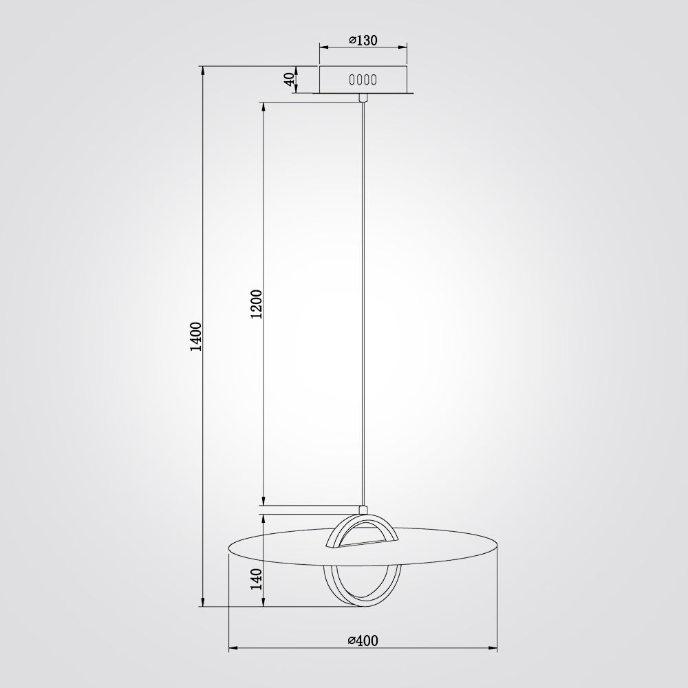 מנורת תלייה סול לד דגם| C