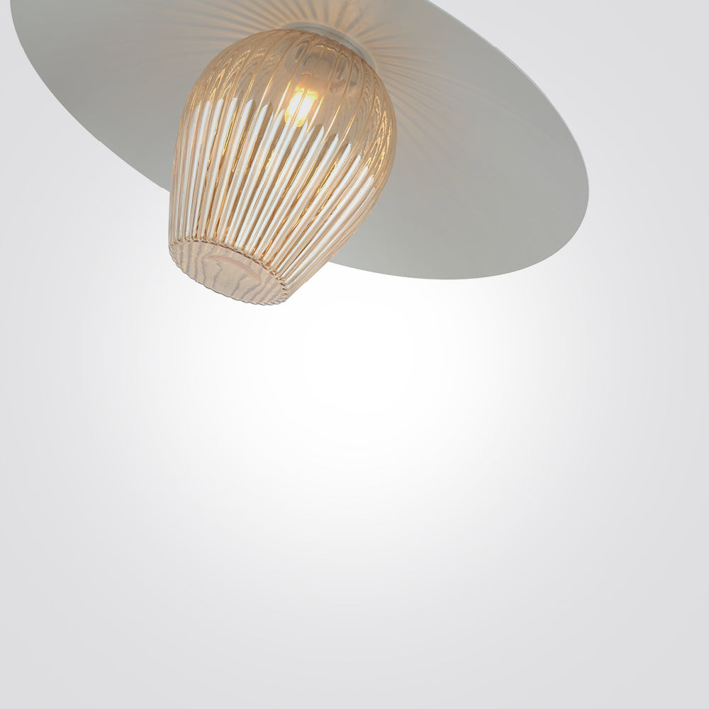 מנורת תלייה שאניל דגם אמבר| לבן