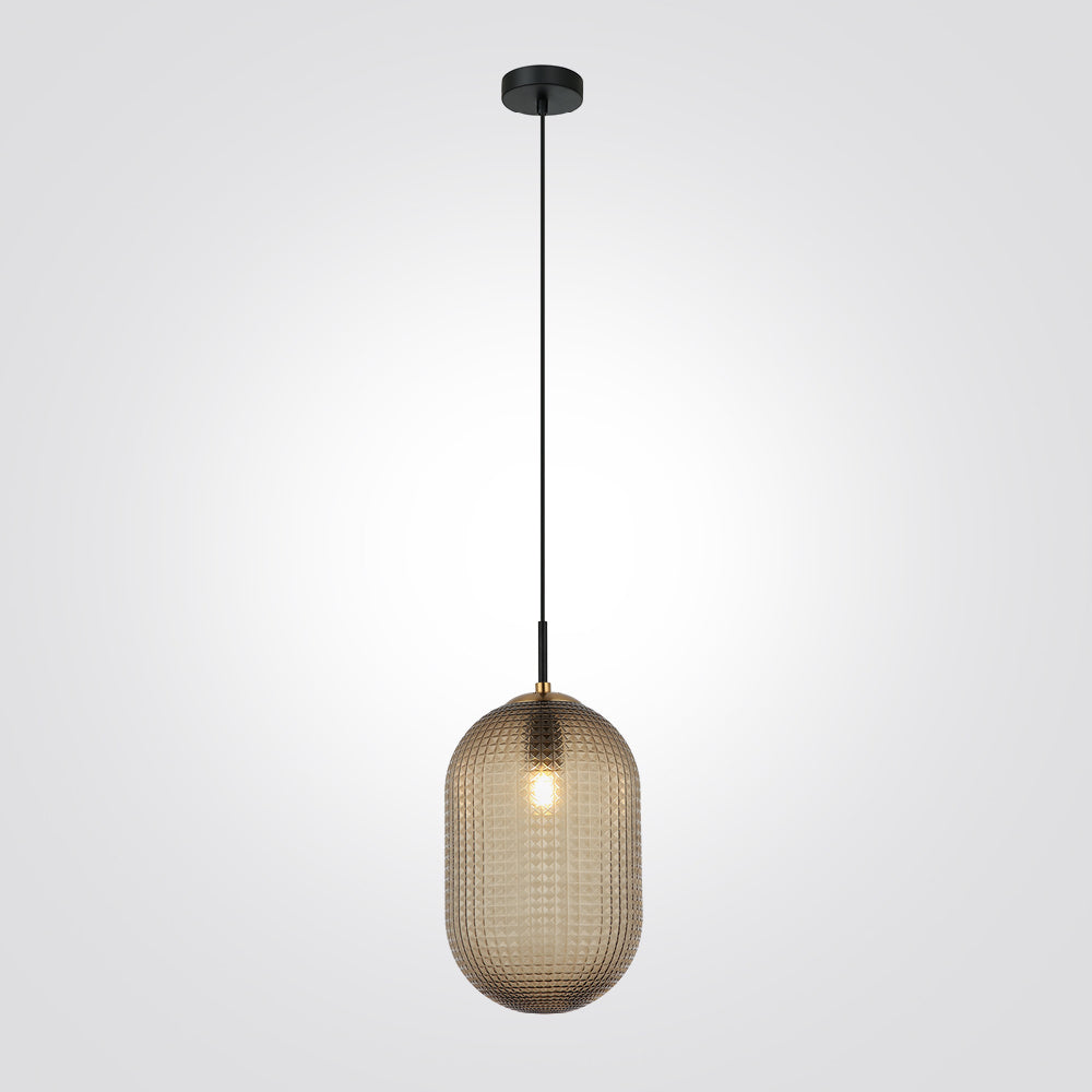 מנורת תלייה גאדור דגם אמבר| לבן| שקוף