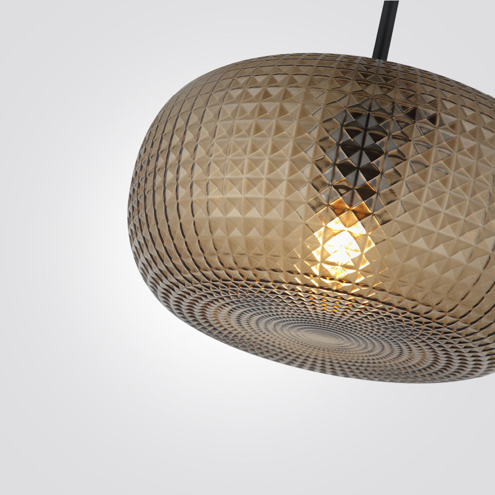 מנורת תלייה אנגל דגם אמבר| לבן| שקוף