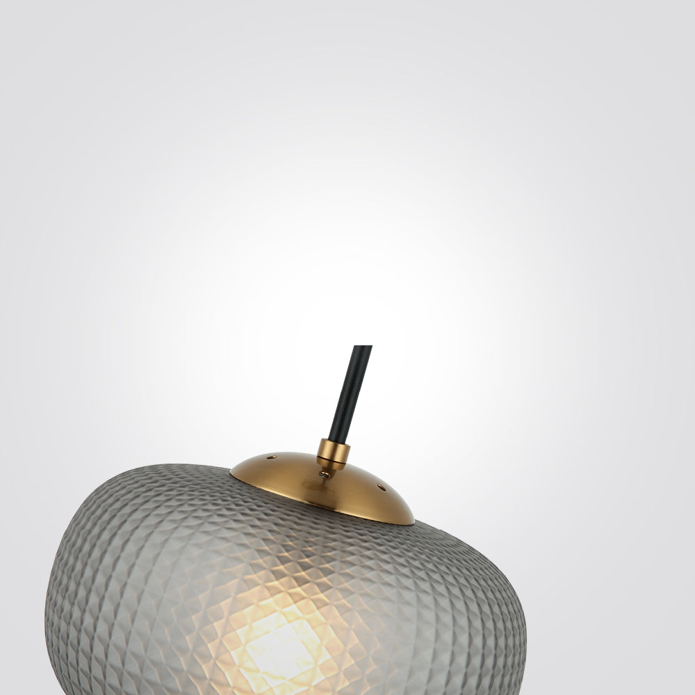 מנורת תלייה אנגל דגם אמבר| לבן| שקוף