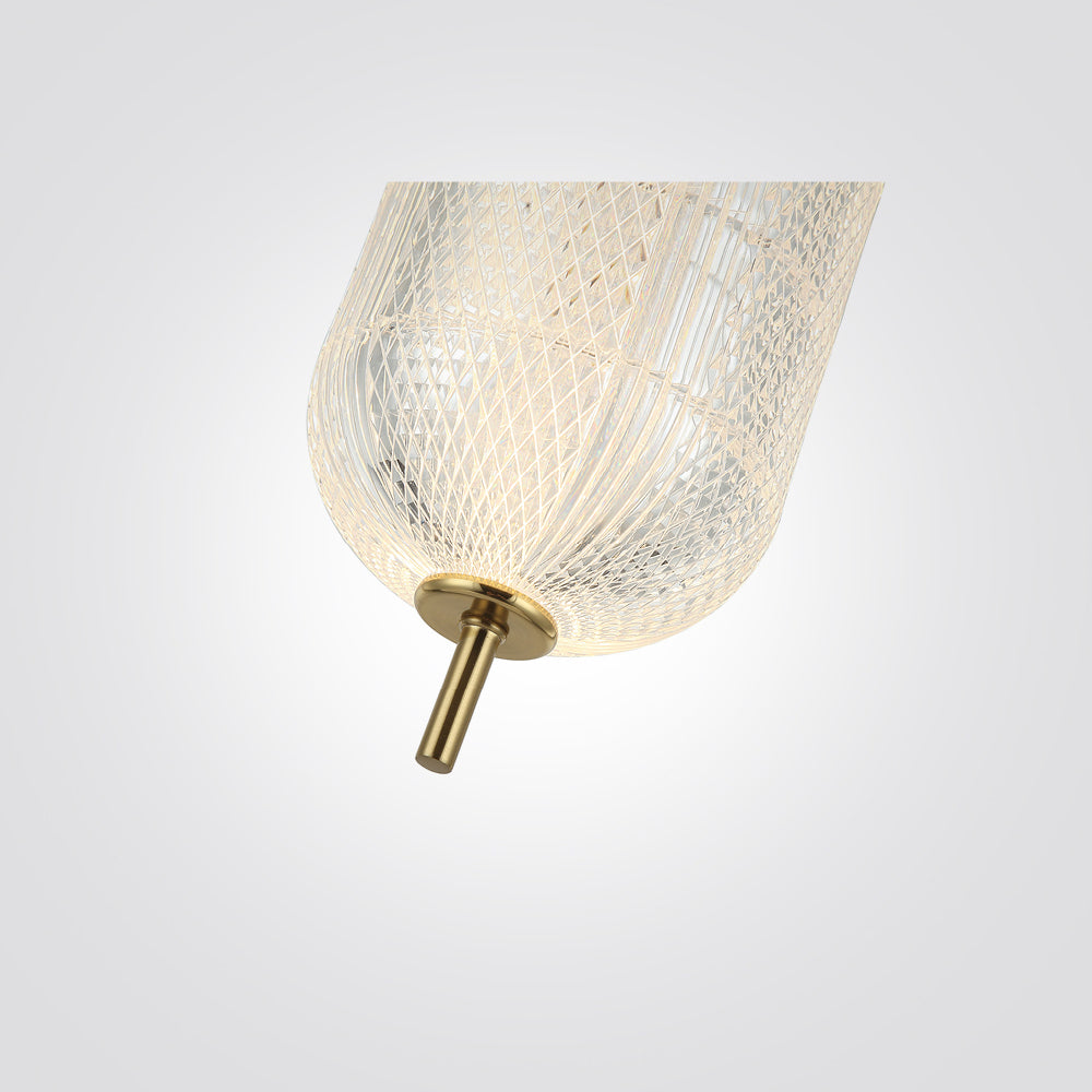 מנורת תלייה גריס לד דגם| B