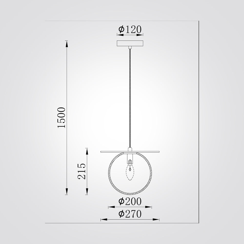 מנורת תלייה אוקלנד אלבסטרי דגם| B