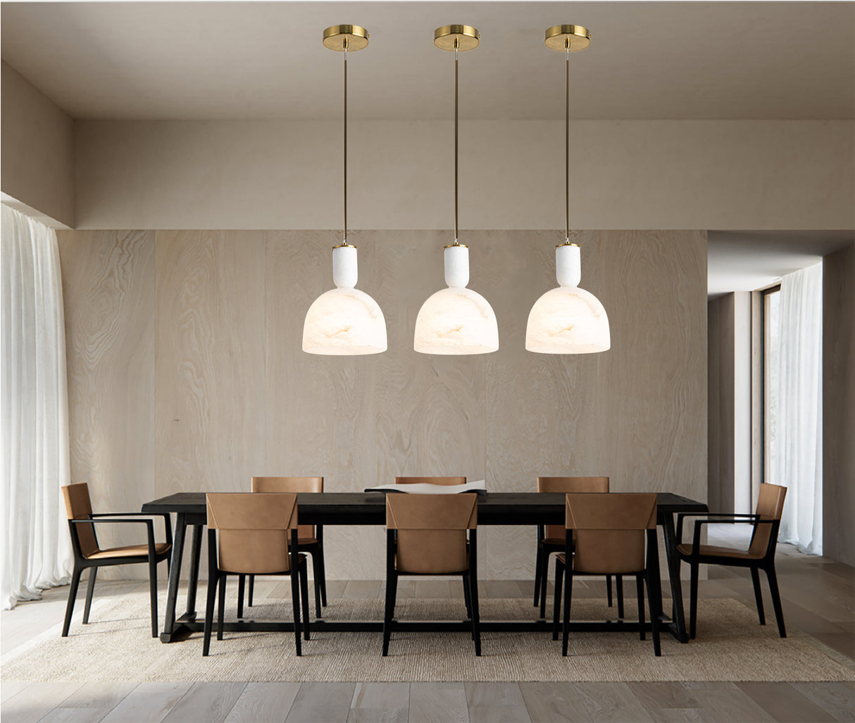 מנורת תלייה אוקלנד שיש ספרדי דגם| C